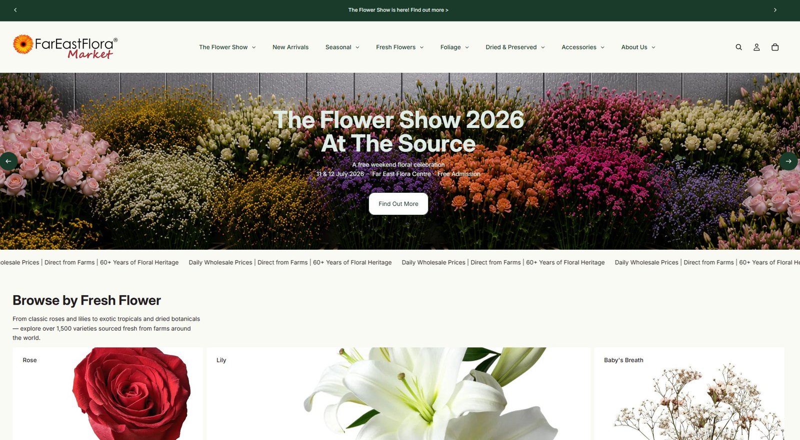 Far East Flora Market